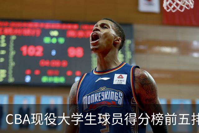 CBA现役大学生球员得分榜前五排名